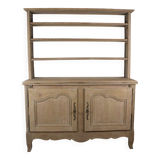 Solid oak patinated sideboard/desk