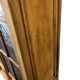 Vitrine en bois vintage / bibliothèque / étagère