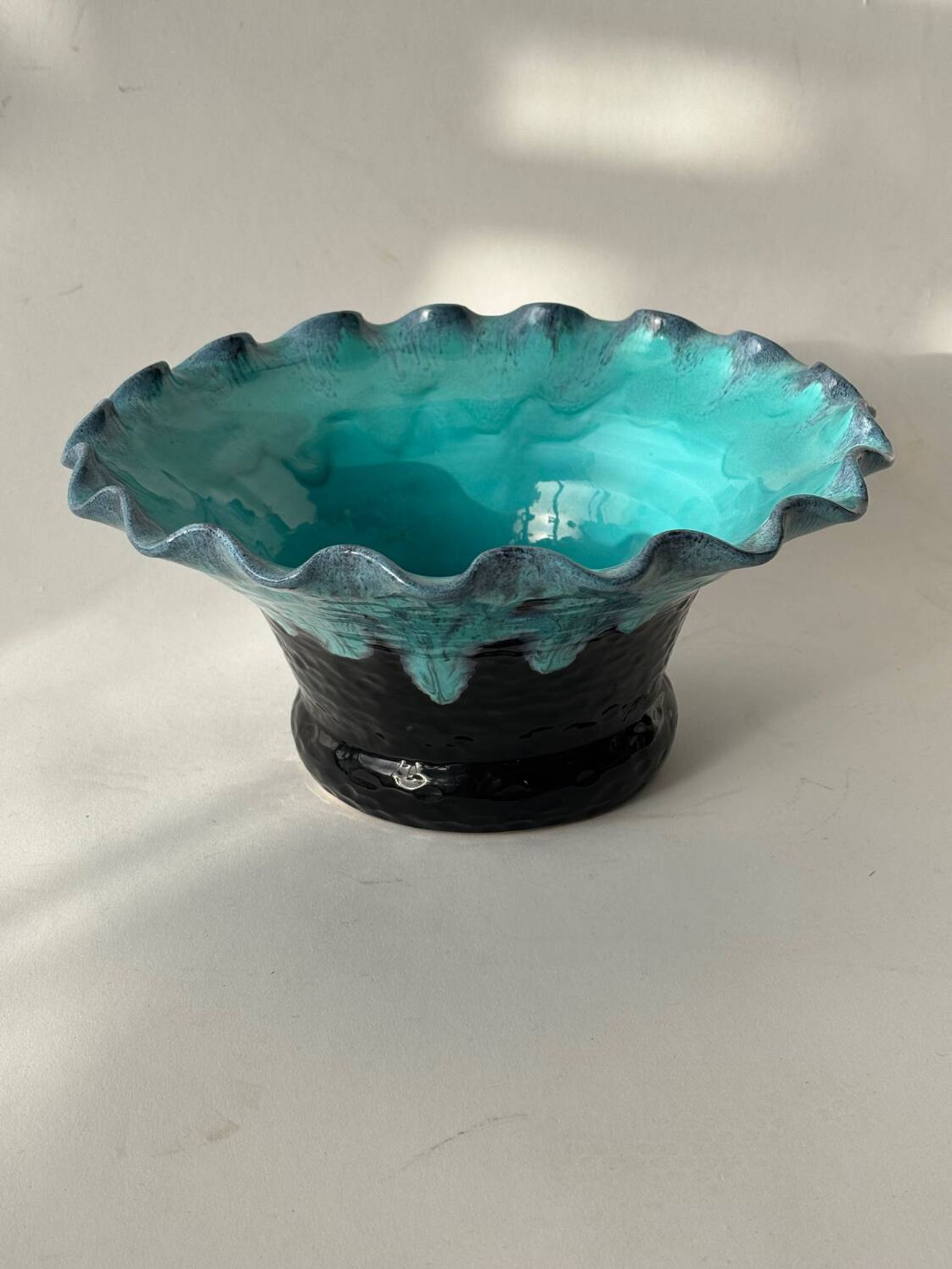Coupe en céramique émaillée 1960