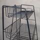 Display metal store shelves