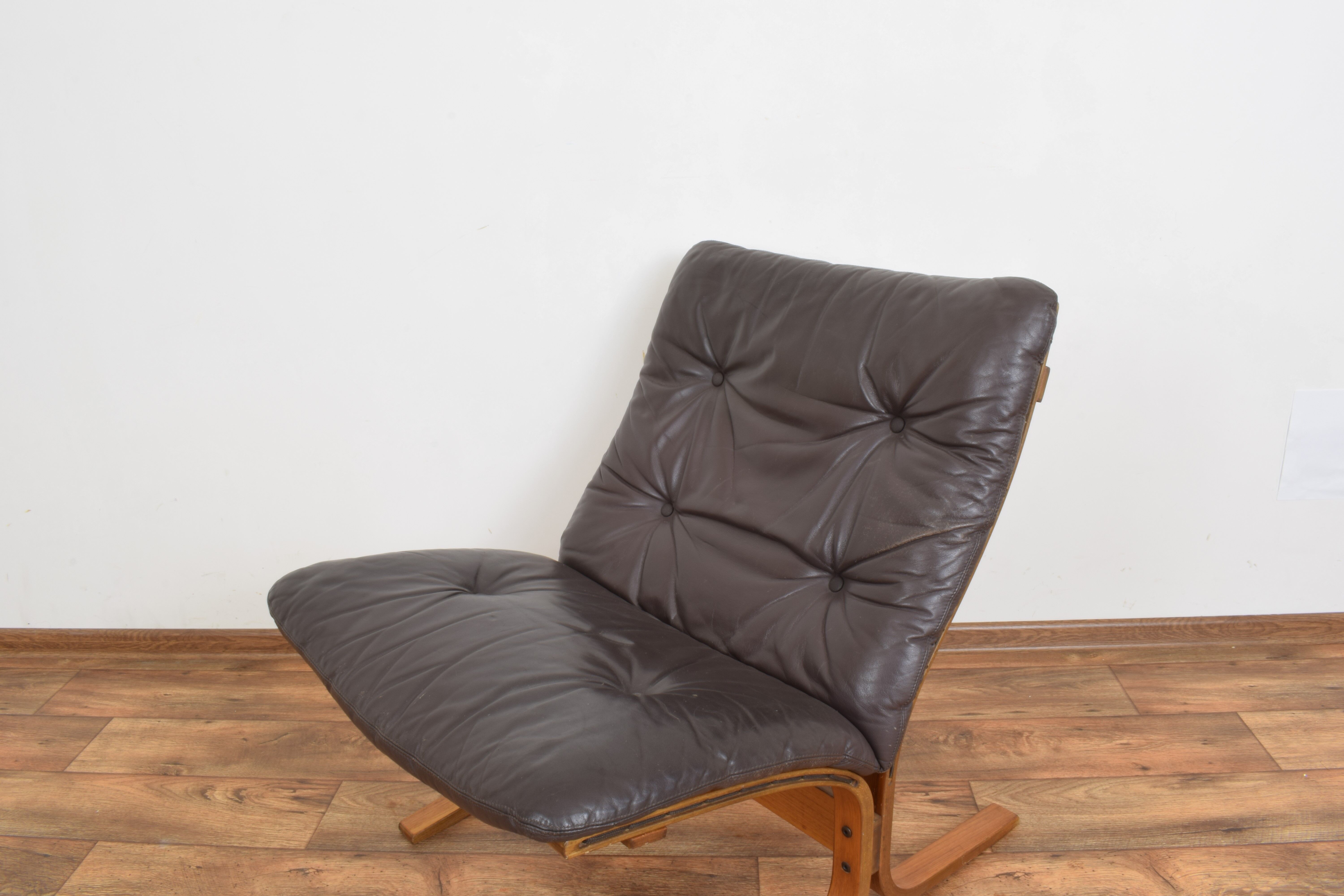 Mid-century norwegian lounge chair by Ingmar Relling for Westnofa, 1970s