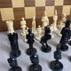 Large Vintage Medieval Chess Set Ajedrez Fantasia