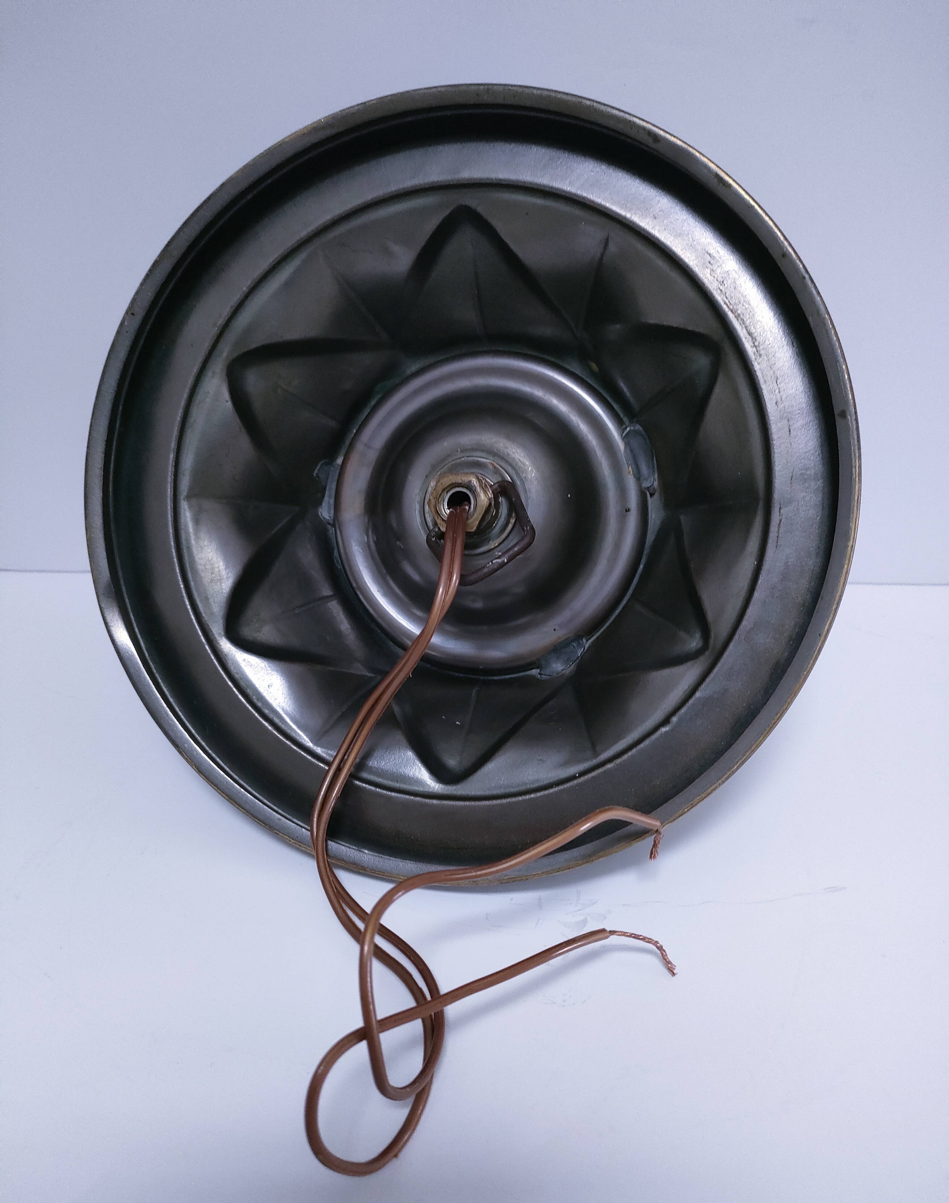 Large art deco skyscraper building ceiling light 1930