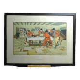 Old color engraving Cecil Aldin