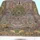Pure silk Egyptian oriental carpet - : 1.50 X 2.20 meters. Handmade - silk on silk