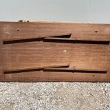 Stripped farmhouse table extensions to 255 cm