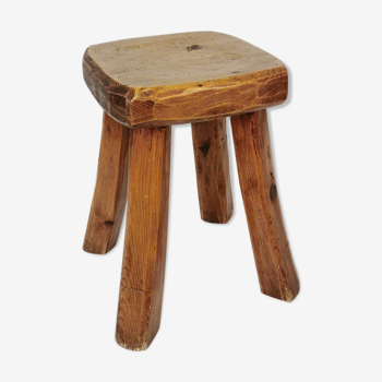 Brutalist stool from the 1950s