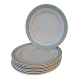 Set of 8 Badonviller plates