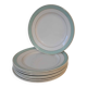 Lot de 8 assiettes Badonviller