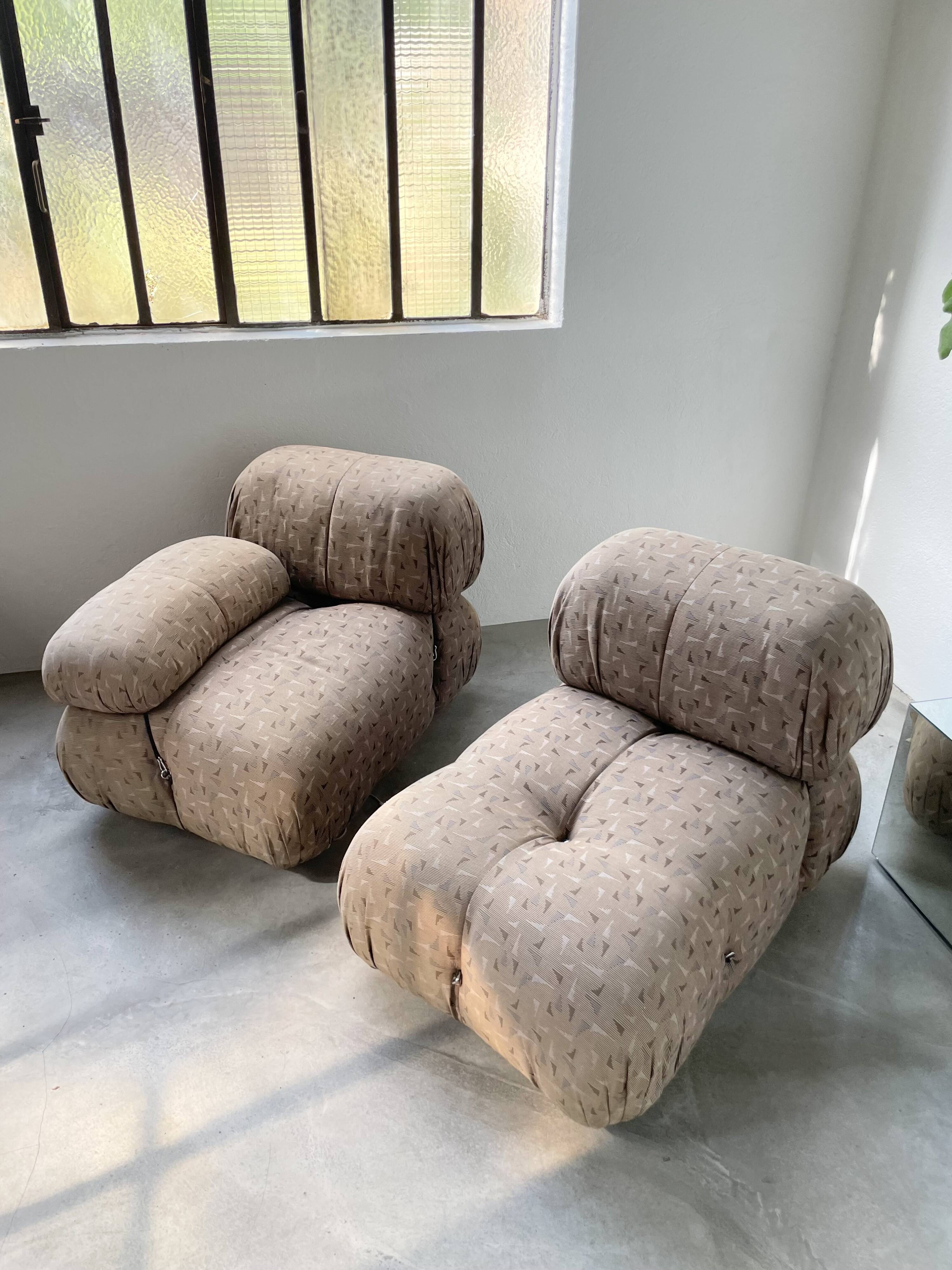 Mario Bellini “Camaleonda” armchairs for B&B Italia