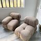 Fauteuils Mario Bellini « Camaleonda » pour B&B Italia