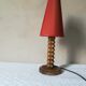 Lampe en bois scandinave