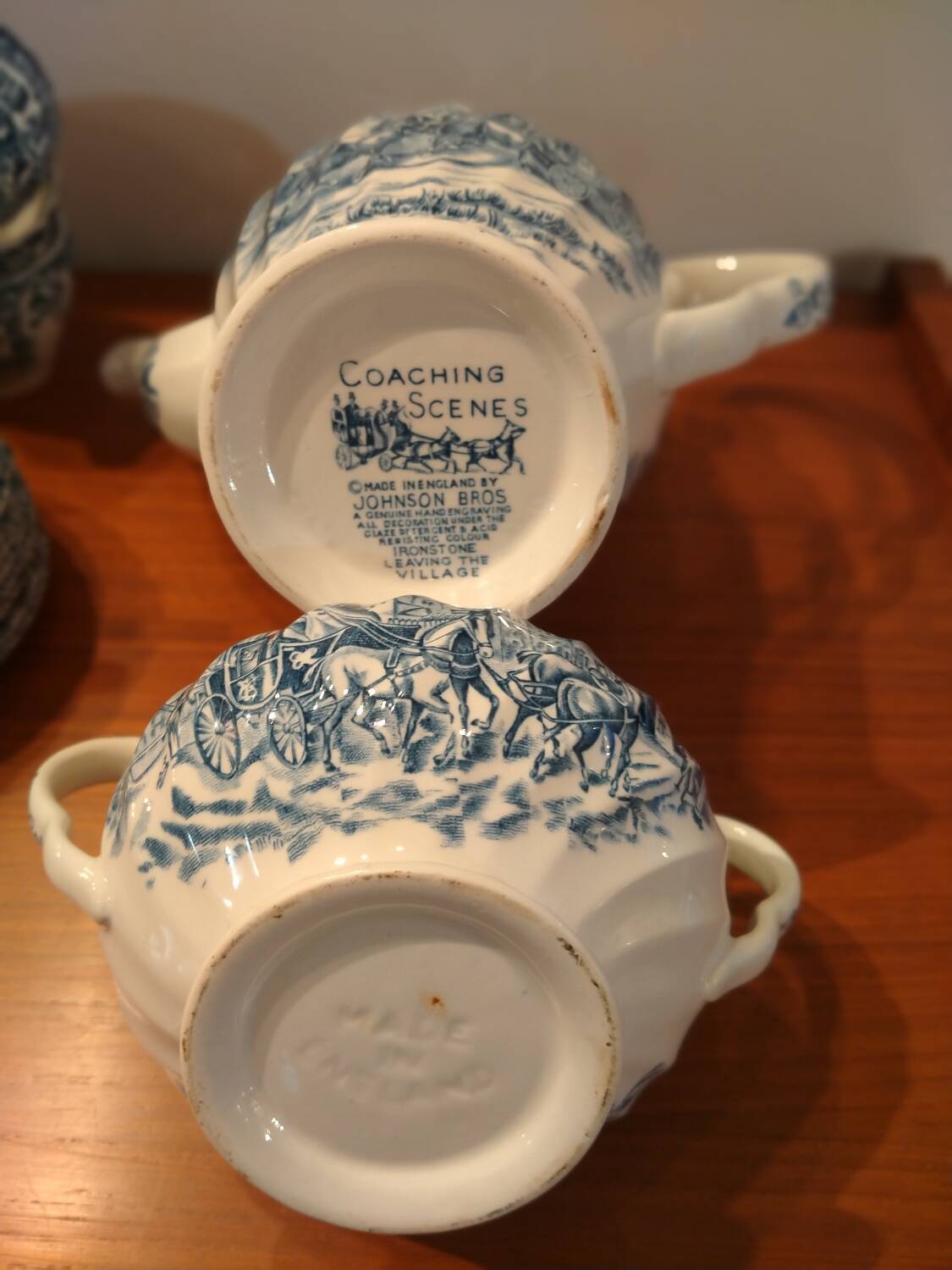 Johnson Bros England tea service café