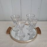 4 stemmed glasses from the 20s and 30s