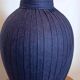 Vintage lamp base signed Emilio Robba – blue/purple fabric