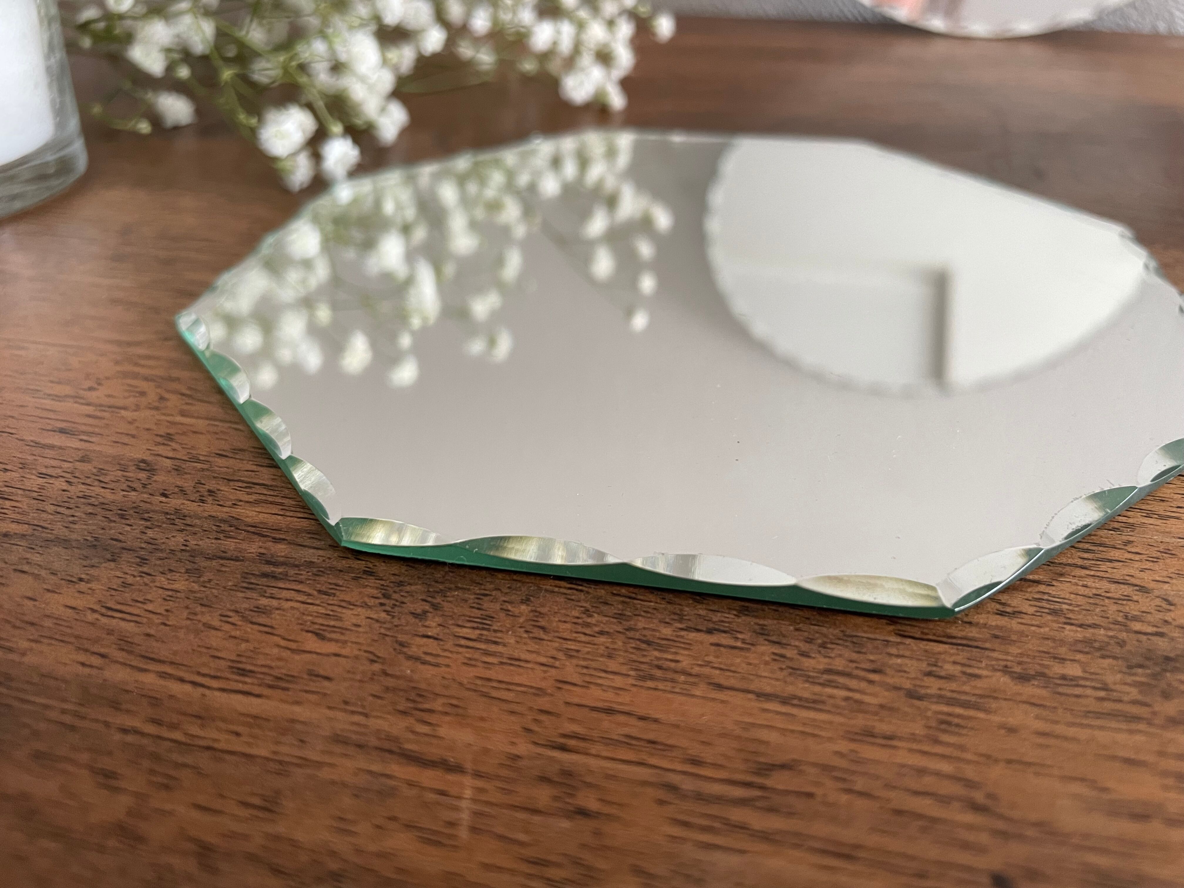 Miroirs biseautés rond et octogonal