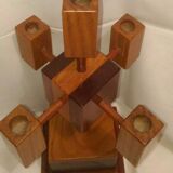 Wooden bougeoir, Scandinavian style