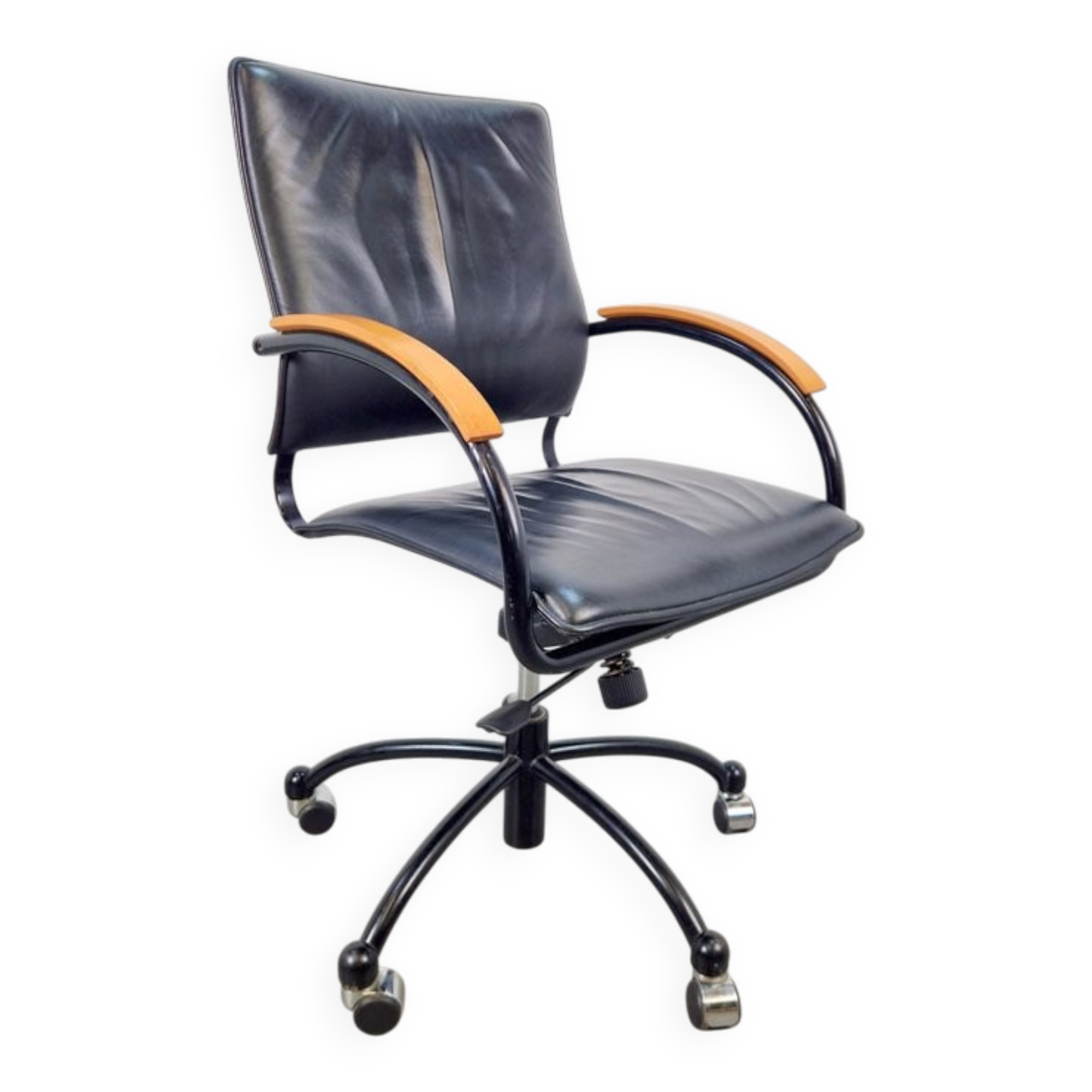 S73 Office Chair in Leather by Josef Gorica for Thonet, 1990s