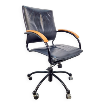S73 Office Chair in Leather by Josef Gorica for Thonet, 1990s