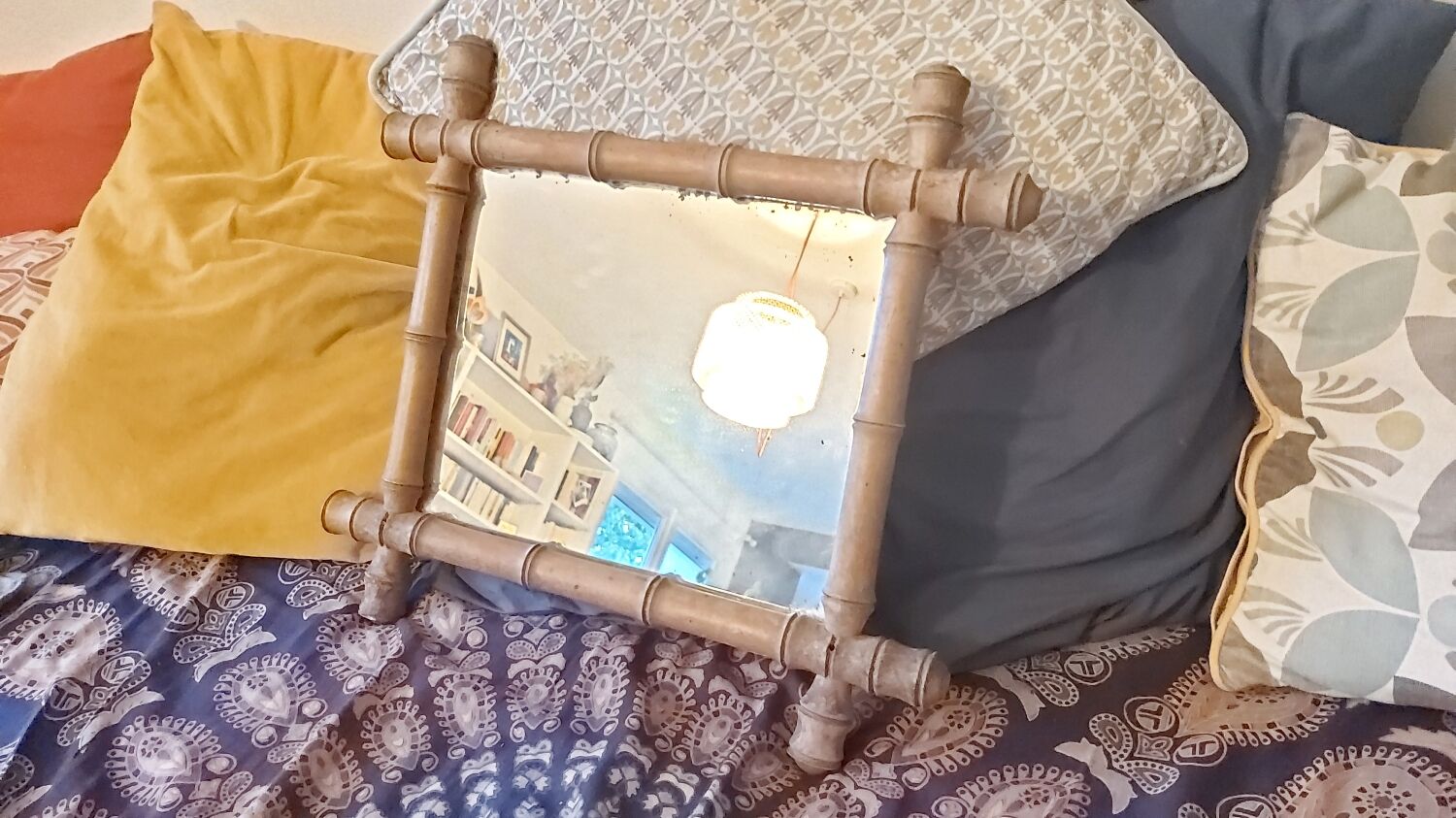 Bamboo mirror