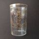 High crystal and gilding glass - Late 18th century early 19th
