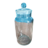 Cotton jar glass Ravenhead with cap