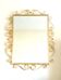 Golden mirror "Hollywood Regency" 50s Vintage (78 x 63.5)