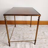 Gilded bronze side table from Maison Baguès