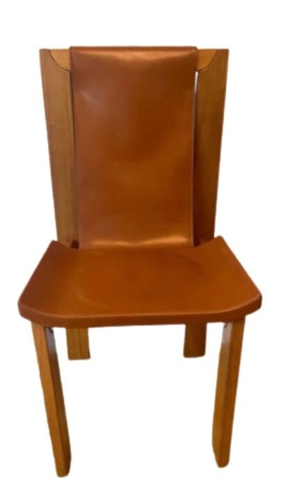 Scandinavian vintage Roland Haeusler chair in solid gold from the 80s