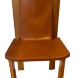 Scandinavian vintage Roland Haeusler chair in solid gold from the 80s