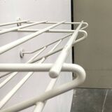 Mid-century modern minimalist metal coat rack from the 1960s.