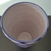 Blue and White Ceramic Decorative Vase Robert Picault