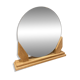 Miroir à poser en chêne 1950