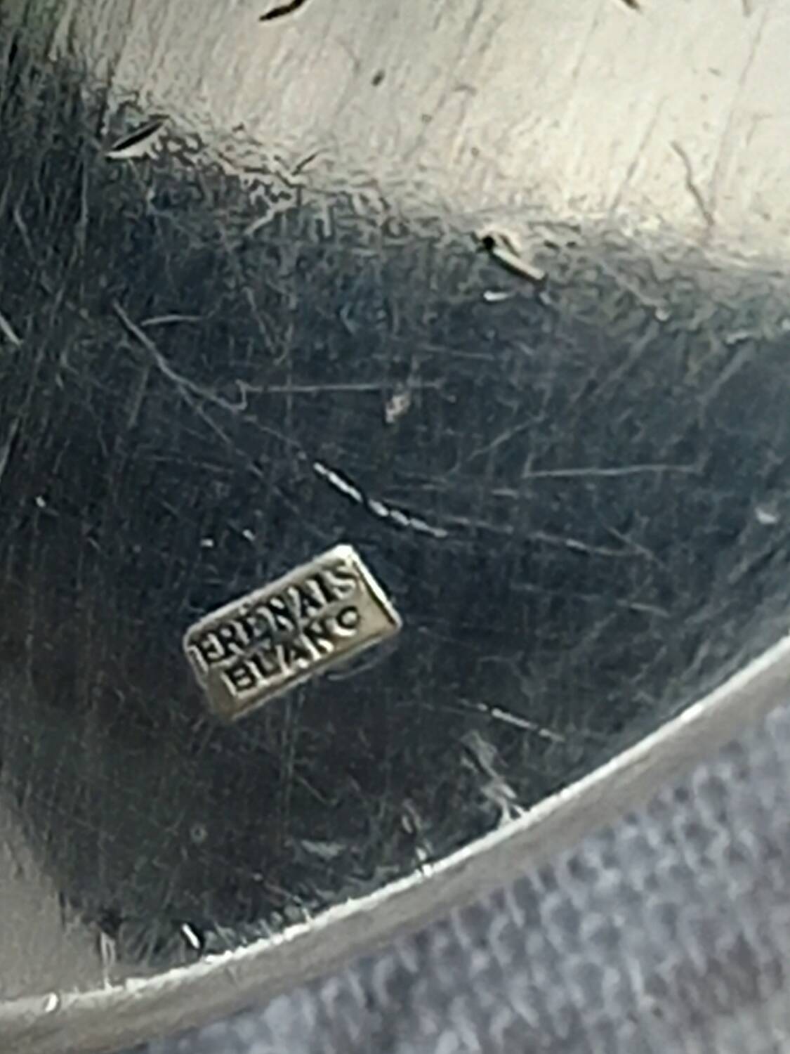 Art Nouveau cutlery set by Armand Frénais, late 19th century, silver-plated metal.