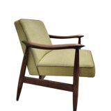 Set of GFM-87 armchairs with footrest by E. Homa/J. Kędziorek, 1960-70's, Polish