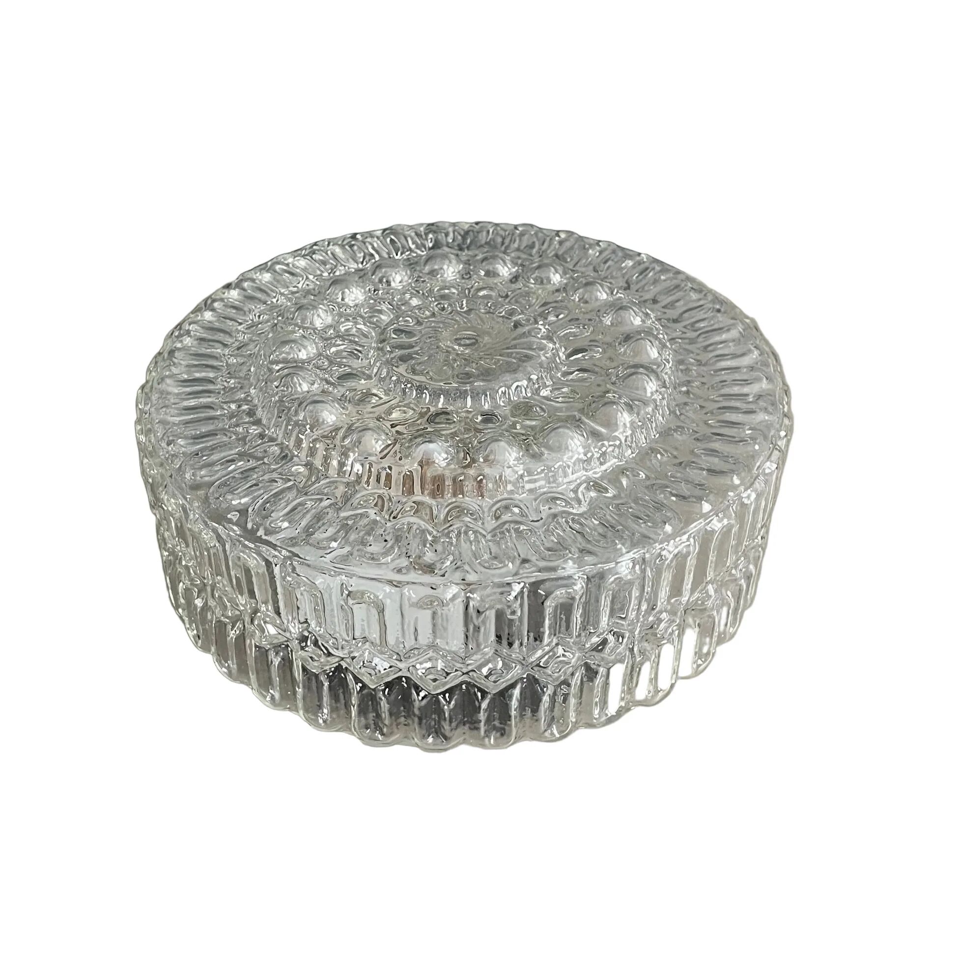Ceiling light or moulded glass wall light