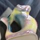 Large antique animal-shaped barbotine vase fish signed KG Lunéville
