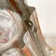 Glass vase signed Pierre D'Avesn, 1940s