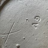 Art Deco vase signed GV (Croismare) raw and glazed ceramic