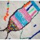 Colorful Berber carpet 245 x 150cm