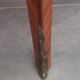 Pair of Louis XV style bedside tables in marquetry