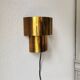 80s metal wall lamp