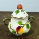 Vintage sugar bowl Villeroy & Boch "Ma Pomme" - Hand-painted - (V9)