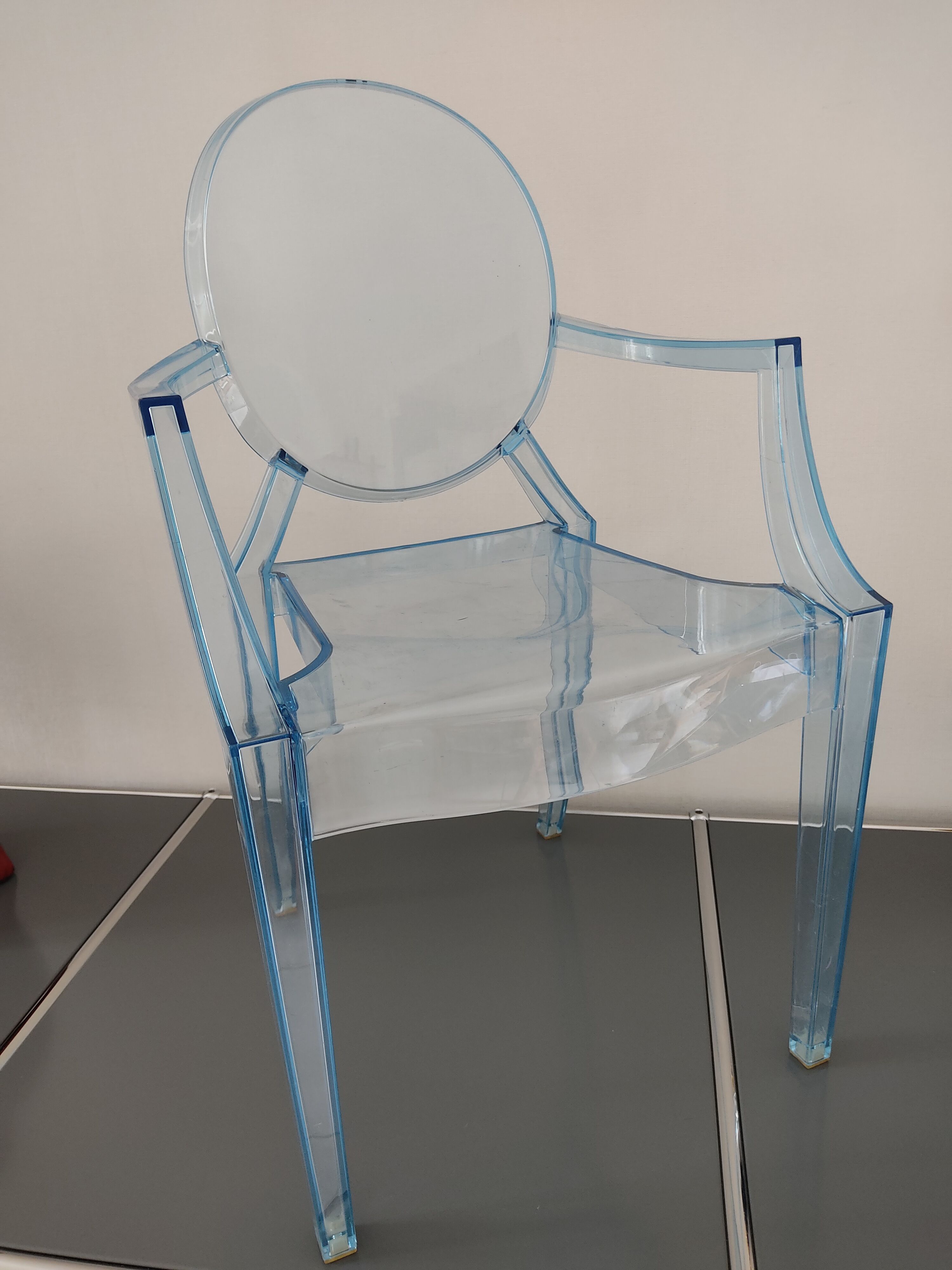 Armchair Kartell child Lou Ghost