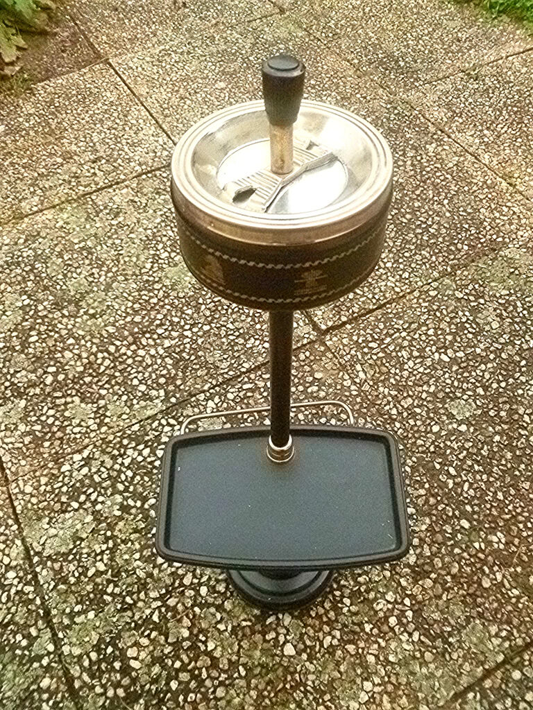Vintage standing ashtray