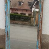 Mirror in old wooden frame, 174x100 cm