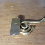 70s brass swivel coat door