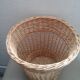 Wicker wastebasket 70s