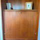 Vintage Scandinavian library secretary