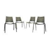 4 Emu garden chairs stackable design